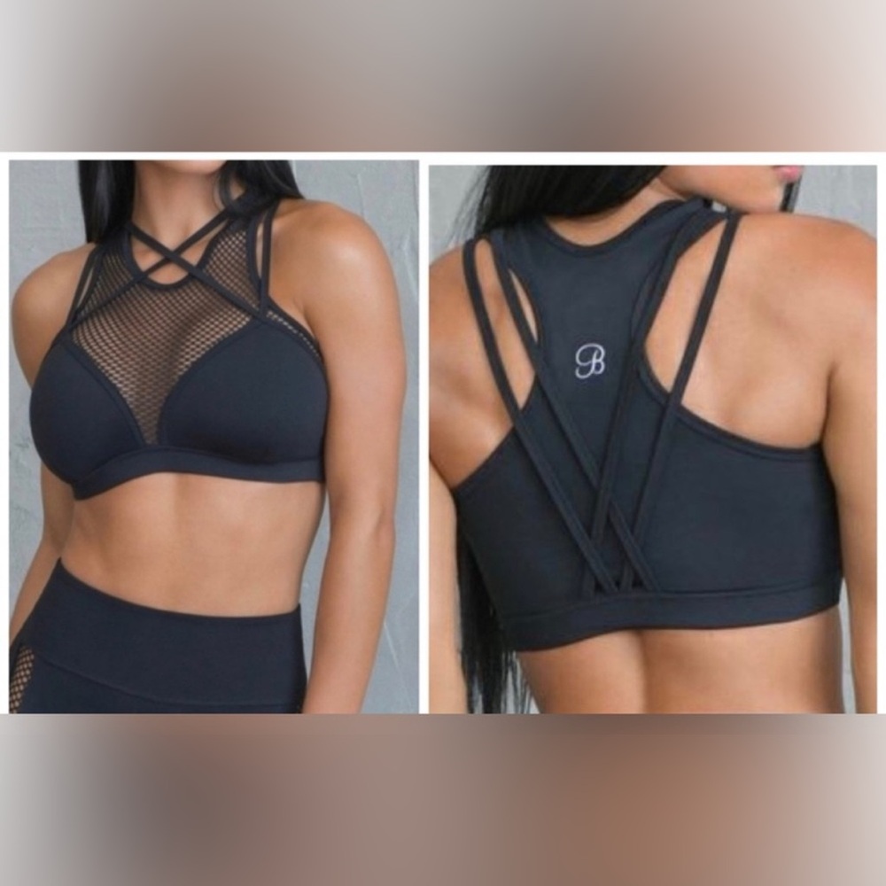 Bombshell sportswear black top